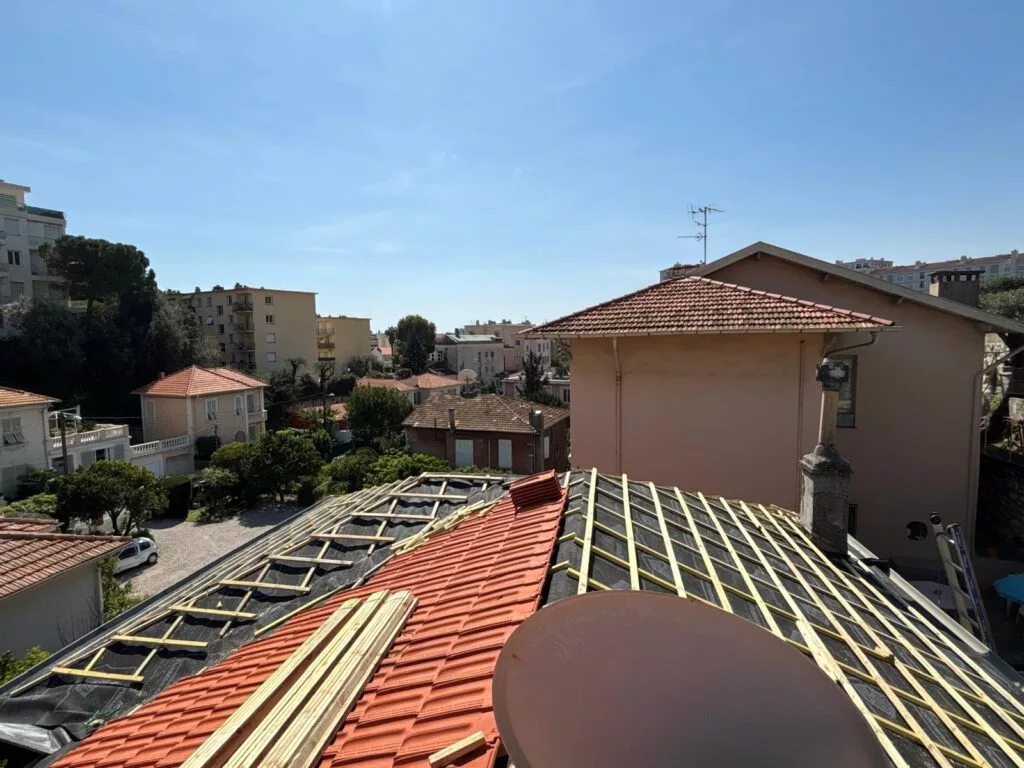 Travaux de toiture réalisés dans le secteur de Eysins